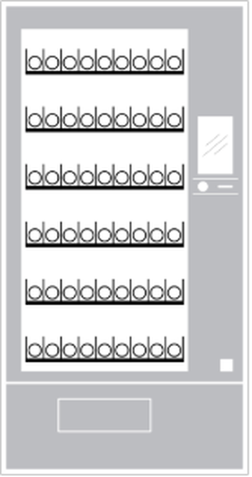 GPE 50 shelf layout