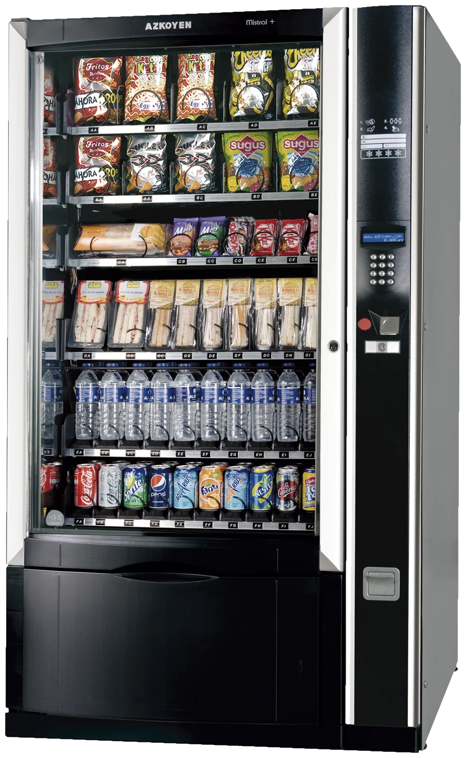 Azkoyen Mistral+ vending machine